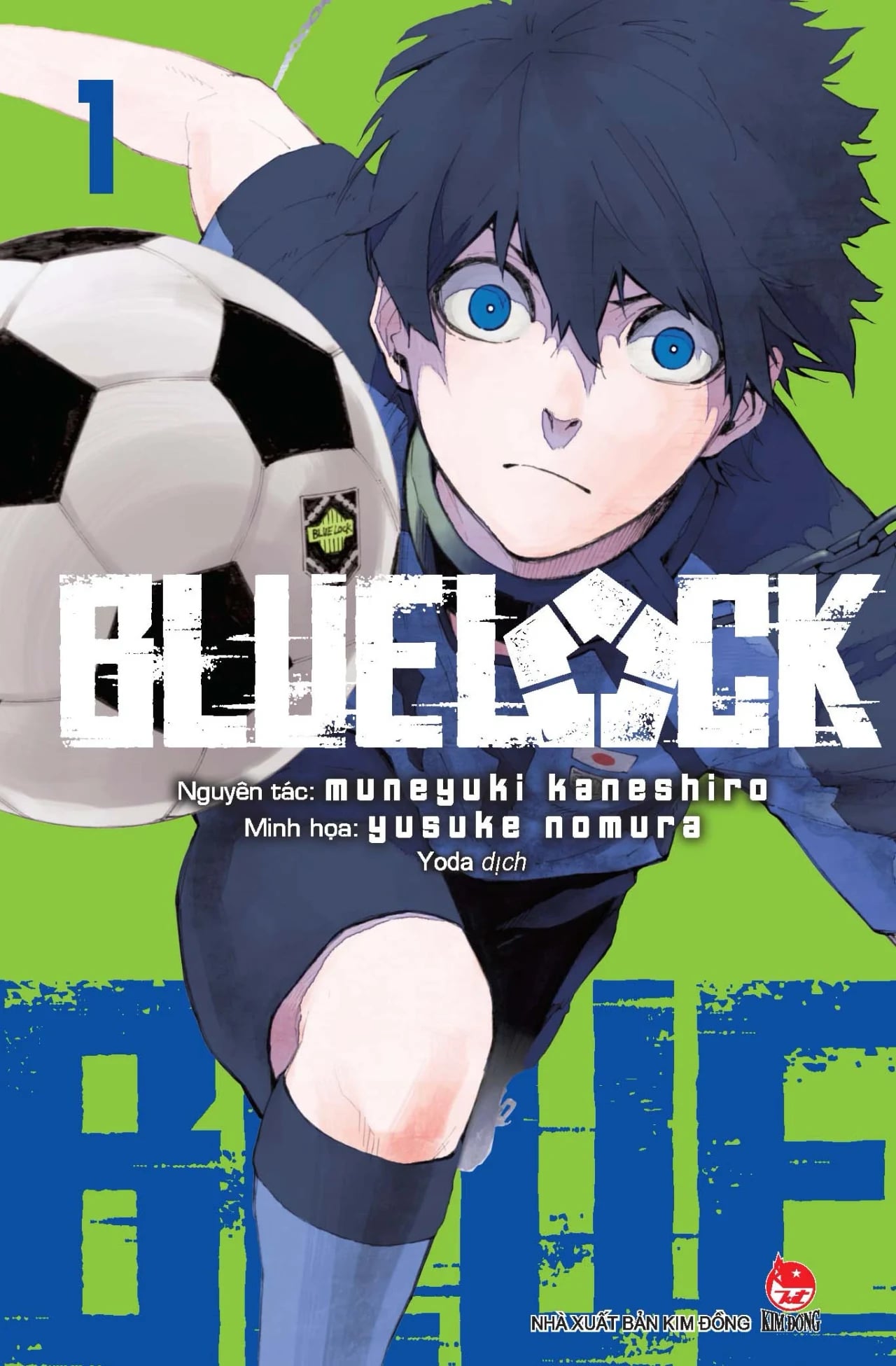 Bìa truyện BlueLock tập 1